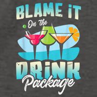 Cruise Alcohol Wine Lover Blame It On The Drink Package Vector Backpack