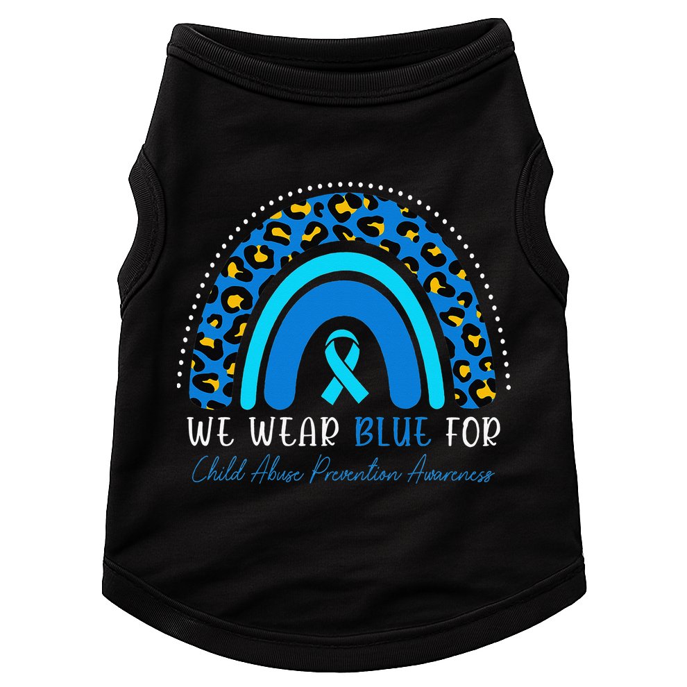 Child Abuse Warrior Child Abuse Prevention Awareness Doggie Tank