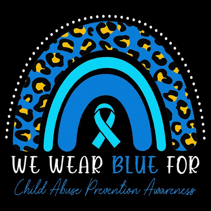 Child Abuse Warrior Child Abuse Prevention Awareness 16 in Basic Backpack