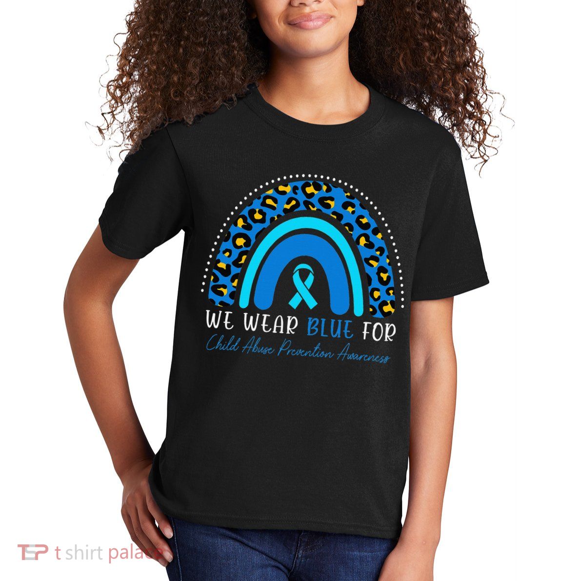 Child Abuse Warrior Child Abuse Prevention Awareness Kids T-Shirt