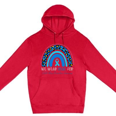 Child Abuse Warrior Child Abuse Prevention Awareness Premium Pullover Hoodie