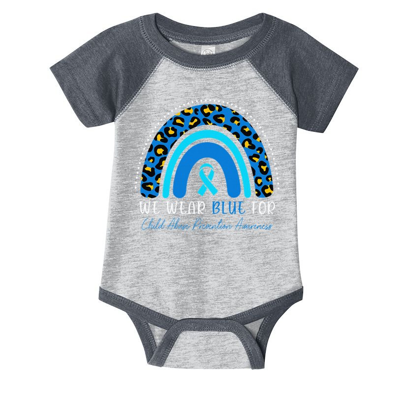 Child Abuse Warrior Child Abuse Prevention Awareness Infant Baby Jersey Bodysuit