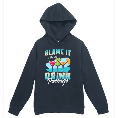 Cruise Alcohol Wine Lover Blame It On The Package Gift Urban Pullover Hoodie