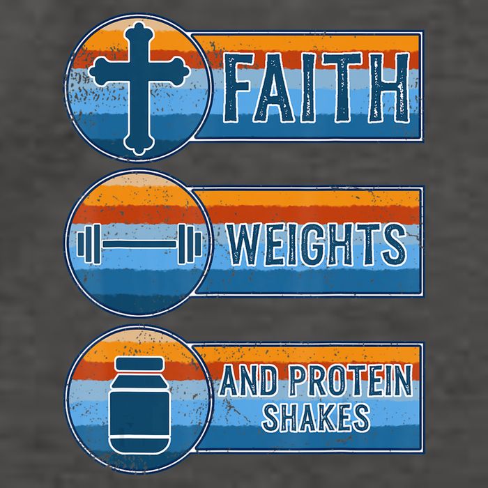 Christian Athlete Workout Gym Weightlifting Jesus Vector Backpack
