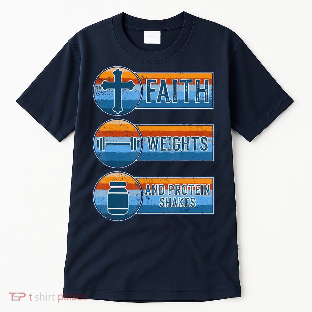 Christian Athlete Workout Gym Weightlifting Jesus Tall T-Shirt