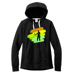 Cool Archer With Bow Rchery Fans And Bows Sport Lovers Gift Women's Fleece Hoodie