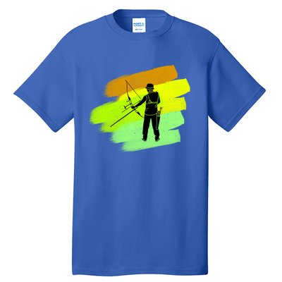 Cool Archer With Bow Rchery Fans And Bows Sport Lovers Gift Tall T-Shirt