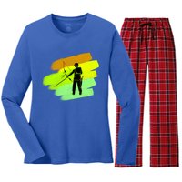 Cool Archer With Bow Rchery Fans And Bows Sport Lovers Gift Women's Long Sleeve Flannel Pajama Set 