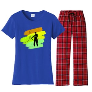 Cool Archer With Bow Rchery Fans And Bows Sport Lovers Gift Women's Flannel Pajama Set