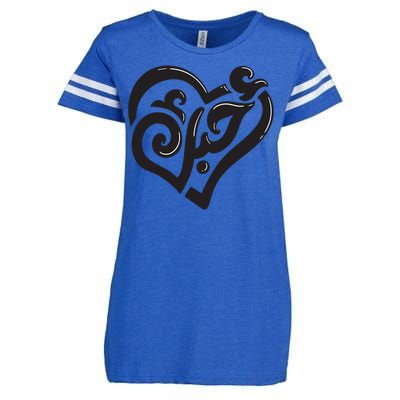 Cool Arabic Writing Love You Enza Ladies Jersey Football T-Shirt