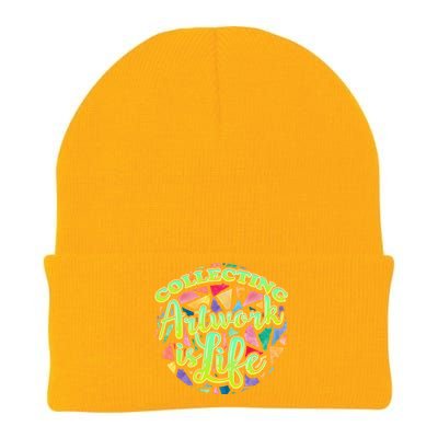 Collecting Art Work Life Museum Gallery Masterpiece Artist Cute Gift Knit Cap Winter Beanie