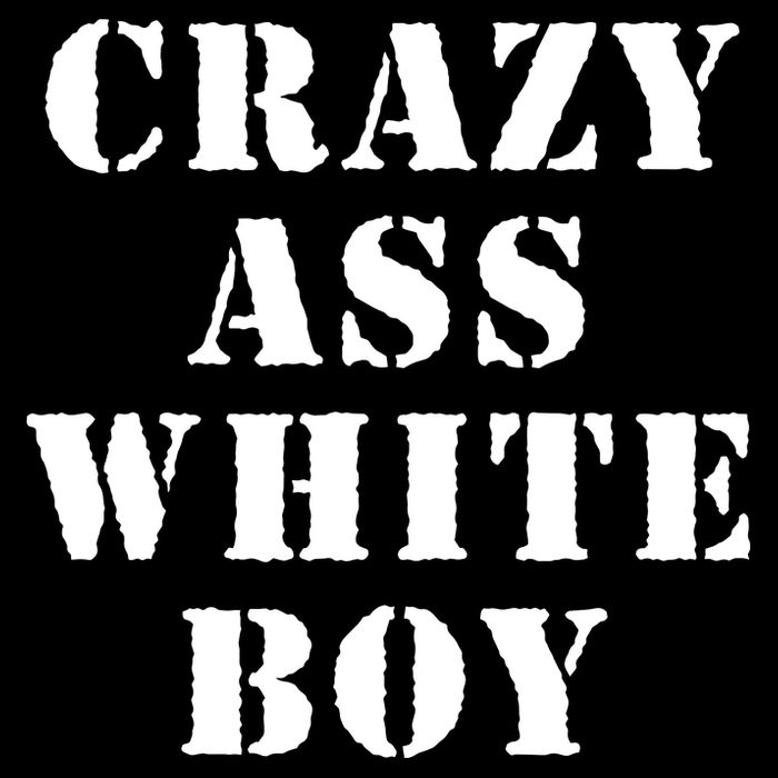Crazy Ass White Boy V-Neck T-Shirt
