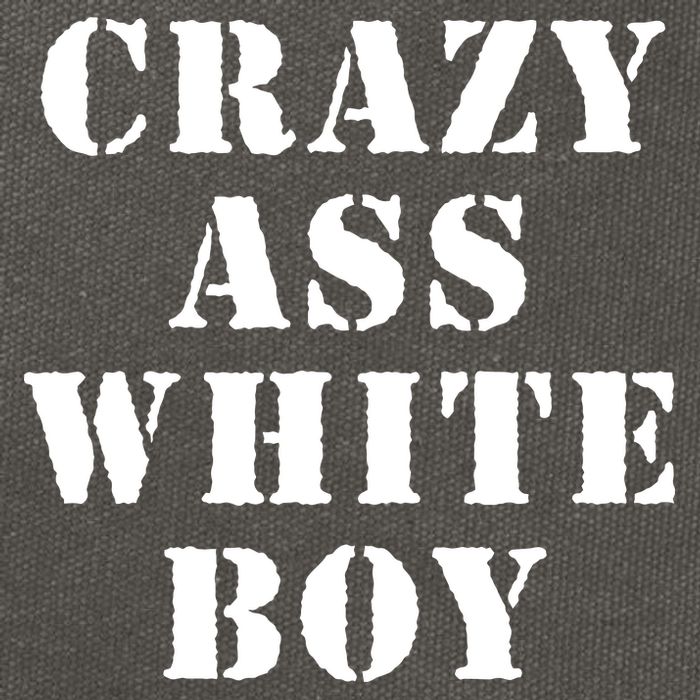 Crazy Ass White Boy Cotton Canvas Backpack