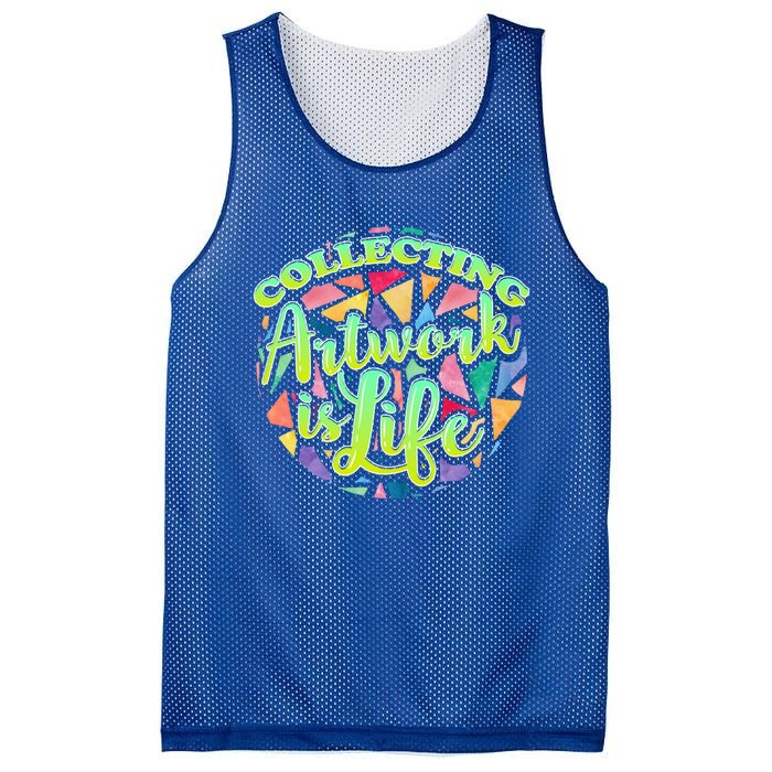 Collecting Art Work Life Museum Gallery Masterpiece Artist Meaningful Gift Mesh Reversible Basketball Jersey Tank