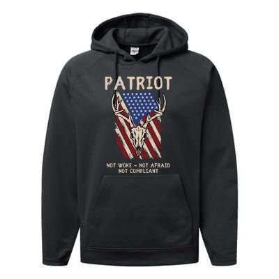 Conservative Anti Woke Politically Incorrect Performance Fleece Hoodie