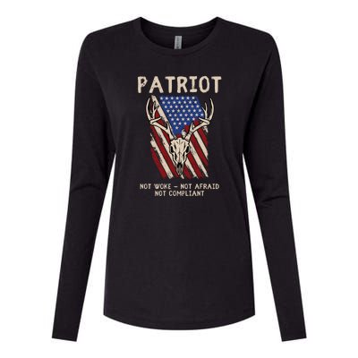 Conservative Anti Woke Politically Incorrect Womens Cotton Relaxed Long Sleeve T-Shirt