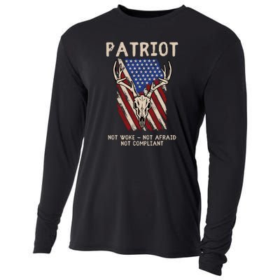 Conservative Anti Woke Politically Incorrect Cooling Performance Long Sleeve Crew