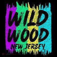 Cool Artsy Wild Wood New Jersey Beach Lover Boardwalk T-Shirt