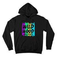 Cool Artsy Wild Wood New Jersey Beach Lover Boardwalk Tall Hoodie