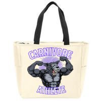 Carnivore Athlete (Werewolf Design) Zip Tote Bag
