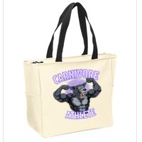 Carnivore Athlete (Werewolf Design) Zip Tote Bag