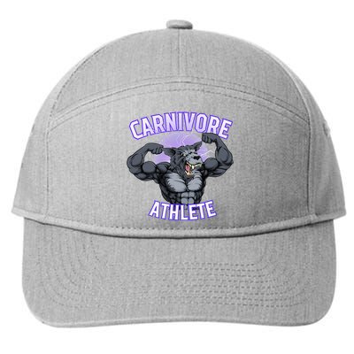 Carnivore Athlete (Werewolf Design) 7-Panel Snapback Hat