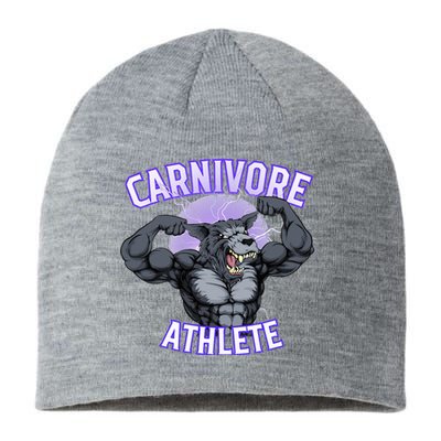 Carnivore Athlete (Werewolf Design) Sustainable Beanie