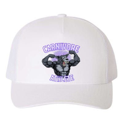 Carnivore Athlete (Werewolf Design) Yupoong Adult 5-Panel Trucker Hat