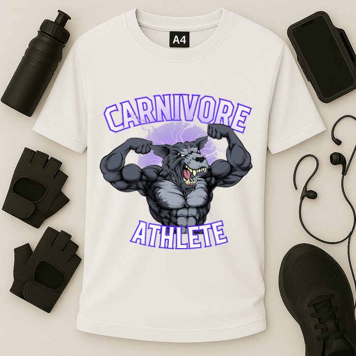 Carnivore Athlete (Werewolf Design) Cooling Performance Crew T-Shirt