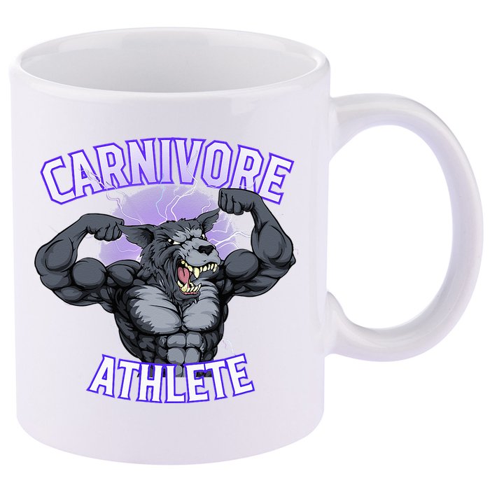 Carnivore Athlete (Werewolf Design) 11oz C Handle Ceramic Mug
