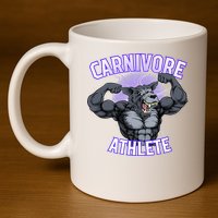 Carnivore Athlete (Werewolf Design) 11oz C Handle Ceramic Mug