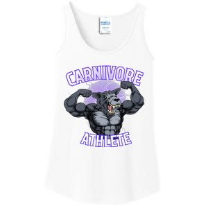 Carnivore Athlete (Werewolf Design) Ladies Essential Tank