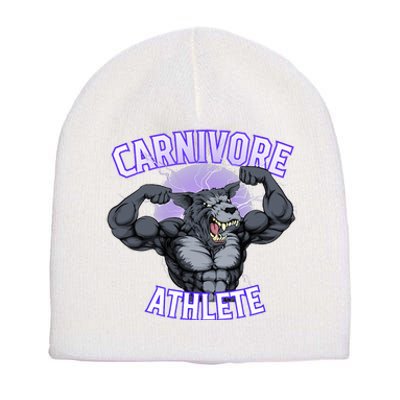 Carnivore Athlete (Werewolf Design) Short Acrylic Beanie