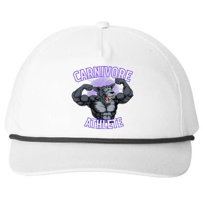 Carnivore Athlete (Werewolf Design) Snapback Five-Panel Rope Hat