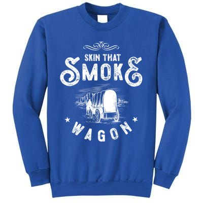 Cow And Western Movie Or Skin That Smoke Wagon Gift Sweatshirt