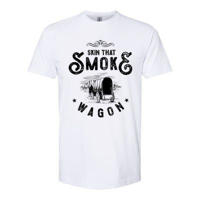 Cow And Western Movie Or Skin That Smoke Wagon Gift Softstyle® CVC T-Shirt