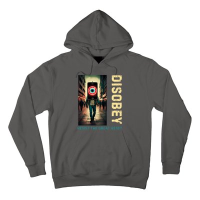 Conservative Anti Woke Resist The Great Reset Hoodie