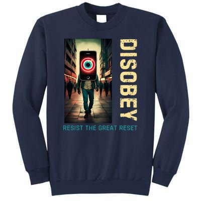 Conservative Anti Woke Resist The Great Reset Sweatshirt