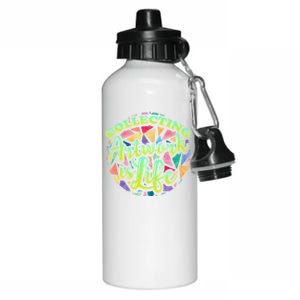 Collecting Art Work Life Museum Gallery Masterpiece Artist Funny Gift Aluminum Water Bottle 