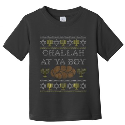 Challah At Ya Boy Rosh Hashanah Hanukkah Jewish Food Toddler T-Shirt