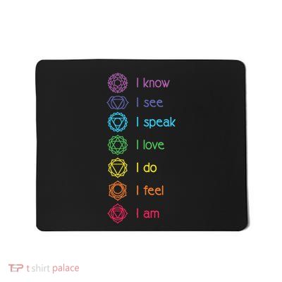 Chakra Alignment Yoga Meditation Spiritual Mousepad