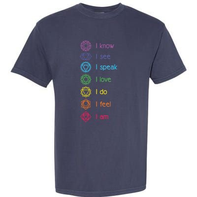 Chakra Alignment Yoga Meditation Spiritual Garment-Dyed Heavyweight T-Shirt