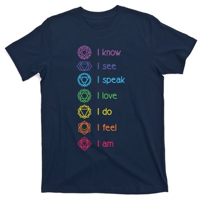 Chakra Alignment Yoga Meditation Spiritual T-Shirt