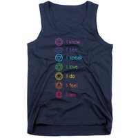 Chakra Alignment Yoga Meditation Spiritual Tank Top