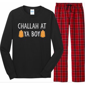 Challah At Ya Boy Funny Hanukkah Long Sleeve Pajama Set