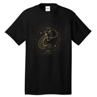 Celestial Aquarius Zodiac Sign November December Birthday Tall T-Shirt