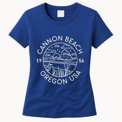 Cannon Beach 1956 Oregon Clatsop Gift Womens T-Shirt