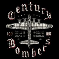 Century Bombers 100th Bomb Group B 17 Cooling Performance Crew T-Shirt