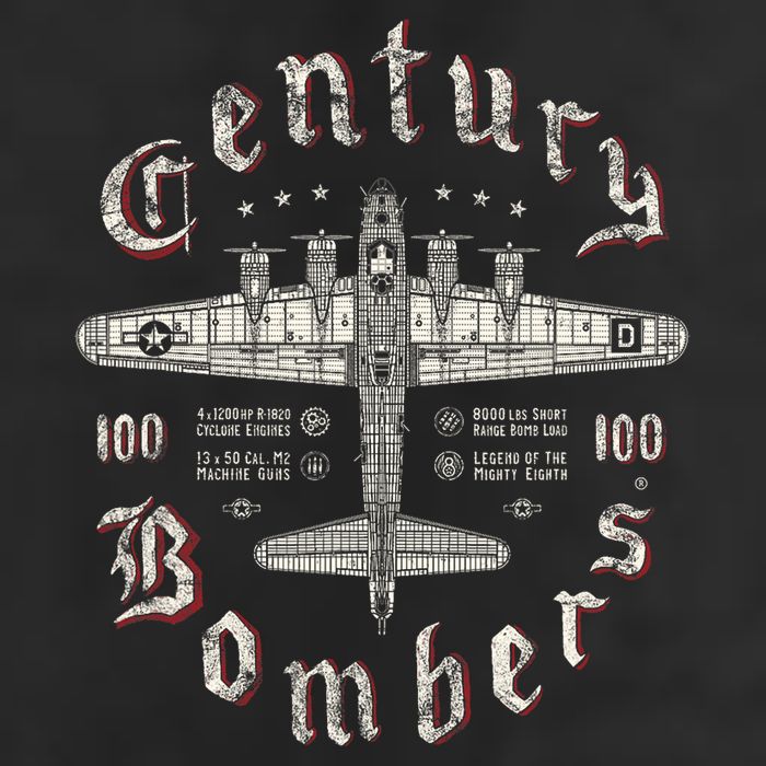 Century Bombers 100th Bomb Group B 17 Adult Drive Performance Visor