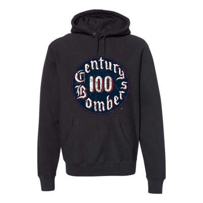 Century Bombers 100th Bomb Group B 17 Trending Design Premium Hoodie